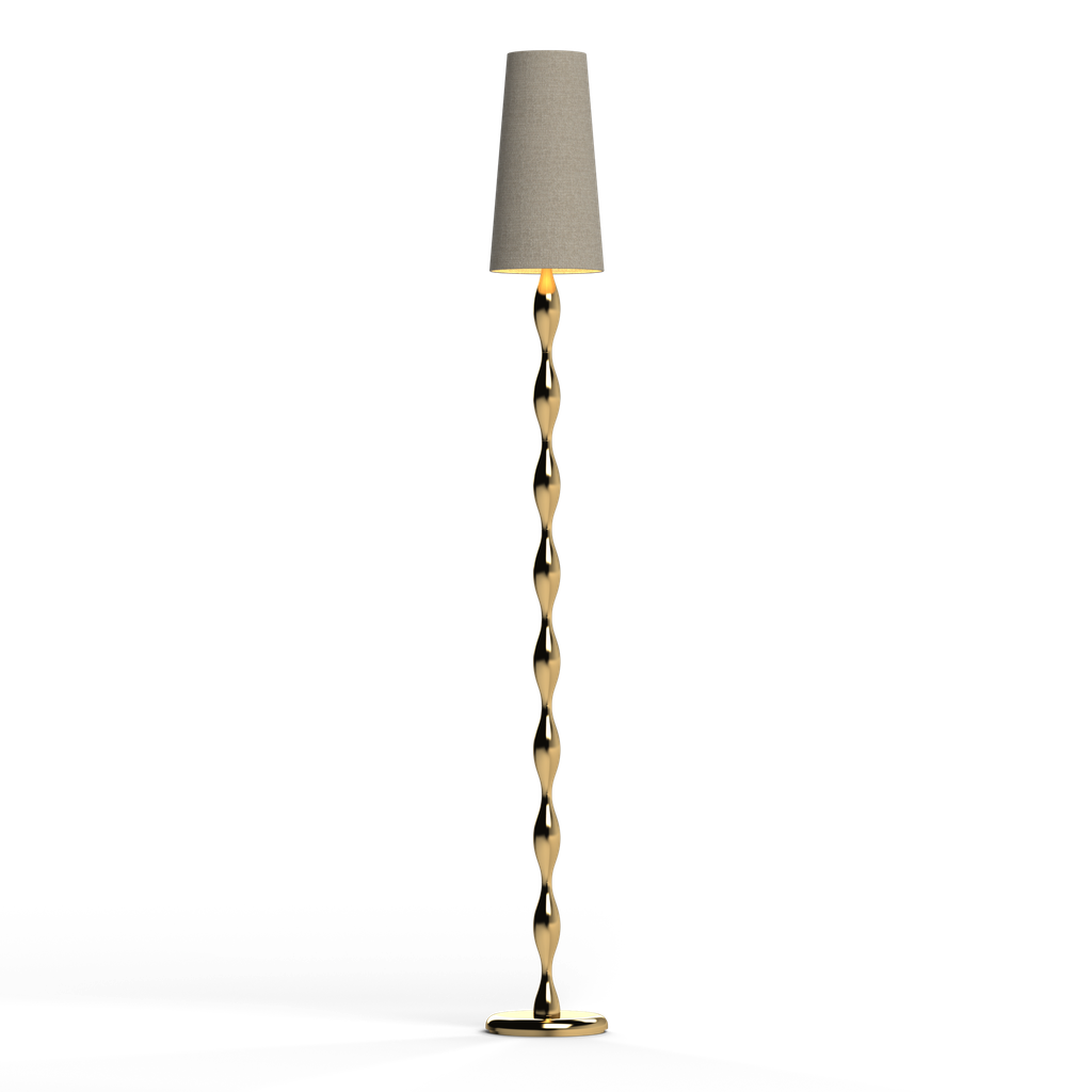 Spindle floor lamp hotsell